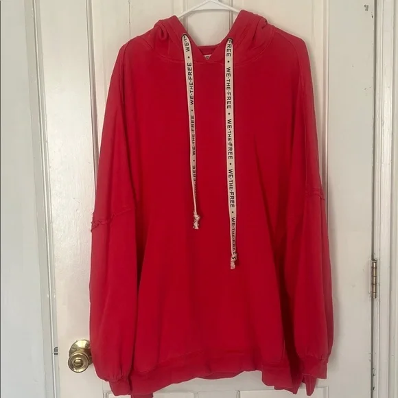 Free people we the free hoodie size small will fit large NWOT - Picture 5 of 8